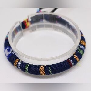 Men's bracelet striped punk new e78